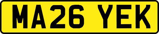 MA26YEK