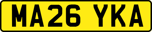 MA26YKA