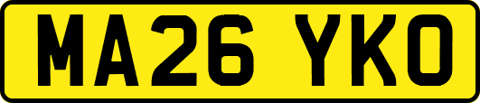 MA26YKO