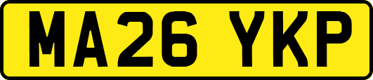MA26YKP