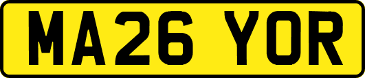 MA26YOR