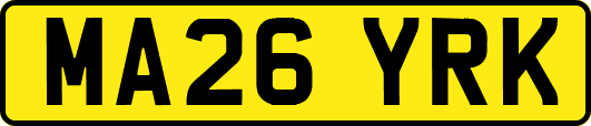 MA26YRK
