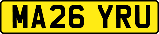 MA26YRU