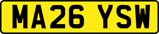 MA26YSW