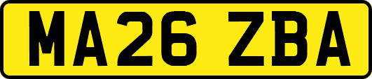 MA26ZBA
