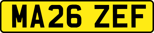 MA26ZEF