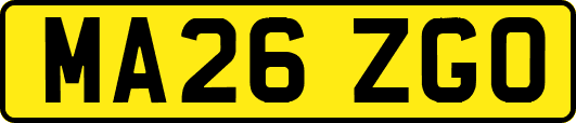 MA26ZGO