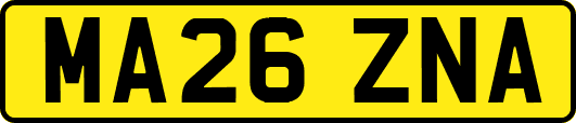 MA26ZNA
