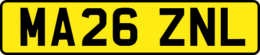 MA26ZNL