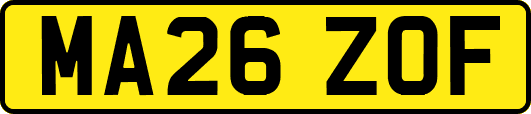 MA26ZOF