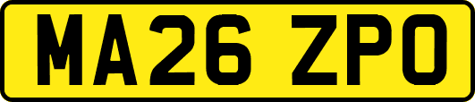 MA26ZPO