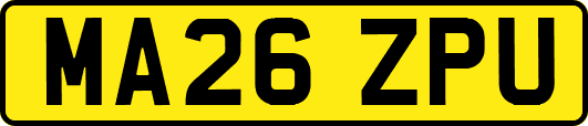 MA26ZPU