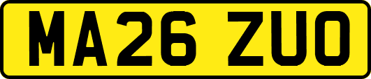 MA26ZUO