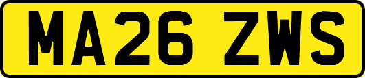MA26ZWS