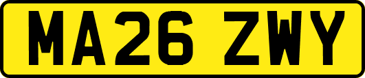 MA26ZWY