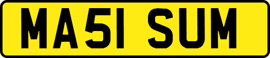 MA51SUM