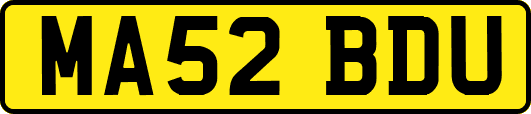 MA52BDU