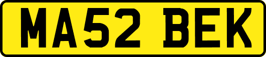 MA52BEK