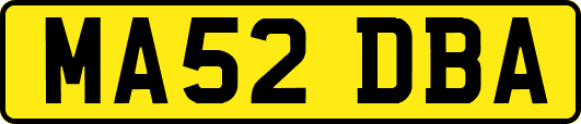 MA52DBA