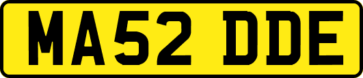 MA52DDE