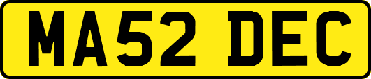 MA52DEC