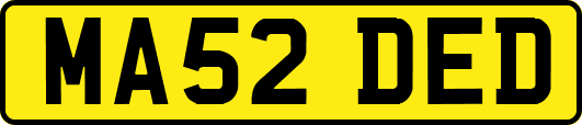 MA52DED