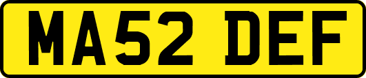 MA52DEF