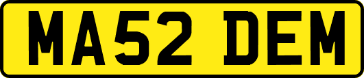 MA52DEM