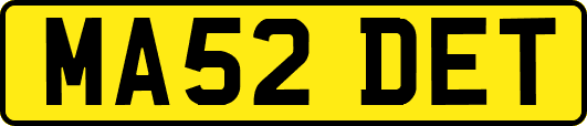 MA52DET