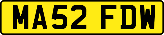 MA52FDW