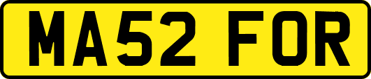 MA52FOR