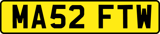 MA52FTW