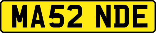 MA52NDE