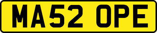 MA52OPE