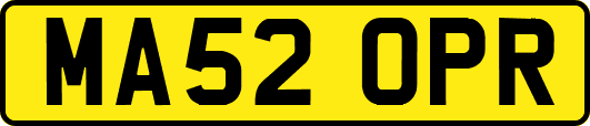 MA52OPR