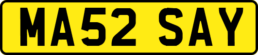 MA52SAY