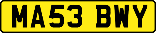 MA53BWY
