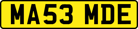 MA53MDE