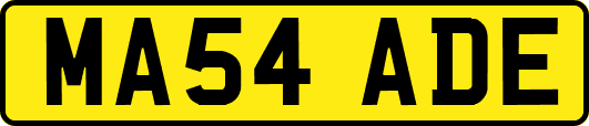MA54ADE