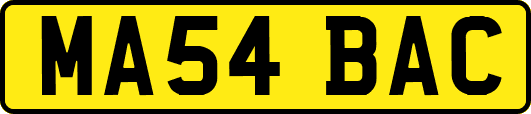 MA54BAC