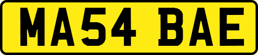 MA54BAE