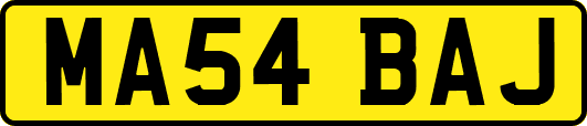 MA54BAJ