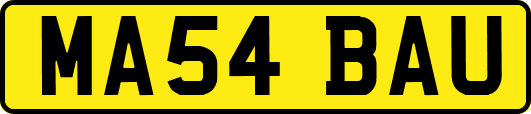 MA54BAU