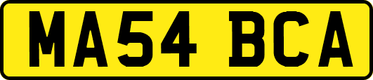 MA54BCA