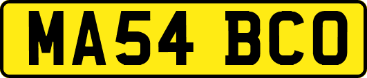 MA54BCO