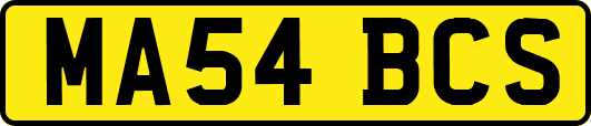 MA54BCS