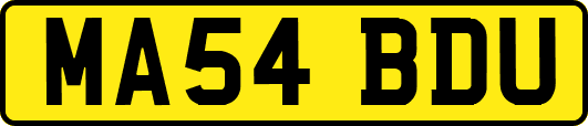 MA54BDU