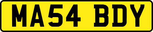MA54BDY