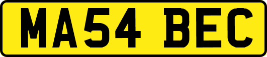 MA54BEC