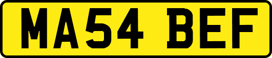 MA54BEF